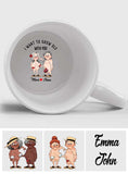 I Want To Grow Old With You - Personalized Couple Hidden Message Mug