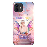 In Loving Memory - Personalized Memorial Phone Case