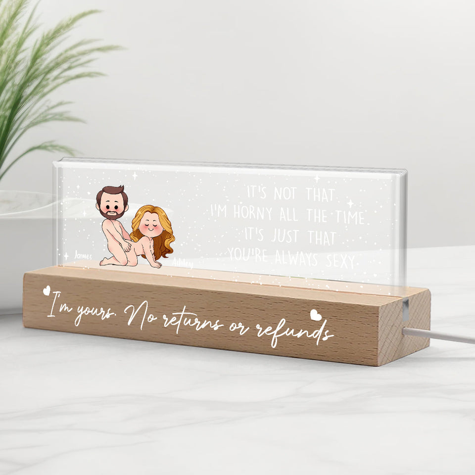 I Love You - Personalized Couple Custom LED Night Light