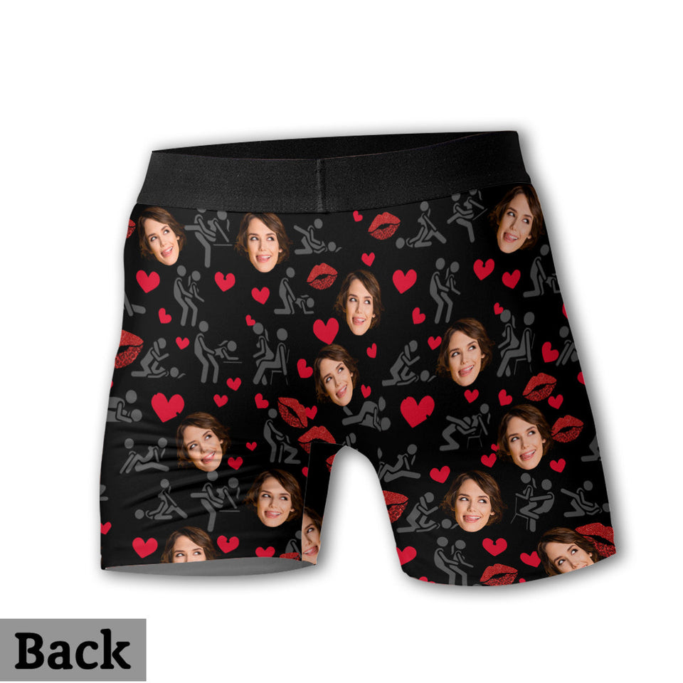 I Licked It So It's Mine - Personalized Couple Women Briefs & Men Boxer Briefs