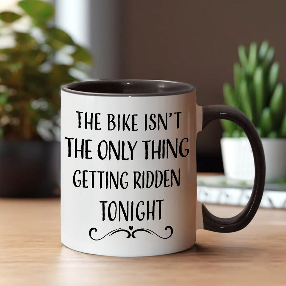 I Will Ride You - Personalized Couple Accent Mug