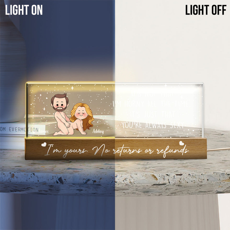 I Love You - Personalized Couple Custom LED Night Light