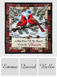 I'm Always With You - Personalized Memorial Quilt