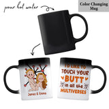 I'd Like To Touch You In All The Multiverses Inflated Peaches - Personalized Couple Mug