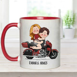 I Will Ride You - Personalized Couple Accent Mug