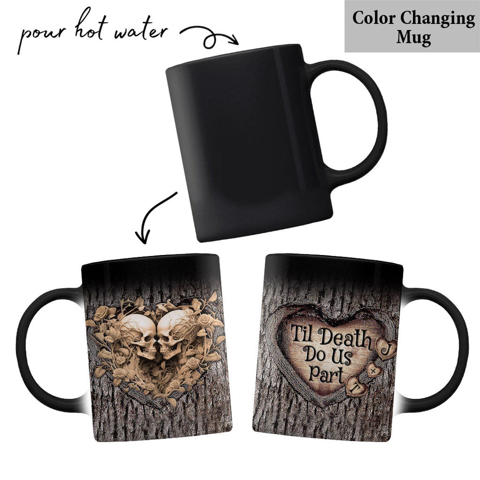 Til Death Do Us Part - Personalized Couple Mug