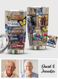 Whisper I Love You To A Butterfly - Personalized Memorial Tumbler