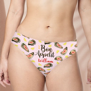 Bon Appétit - Personalized Couple Women's Briefs