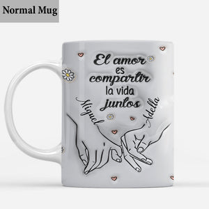 Eres El Amor De Mi Vida - Personalized Couple Mug