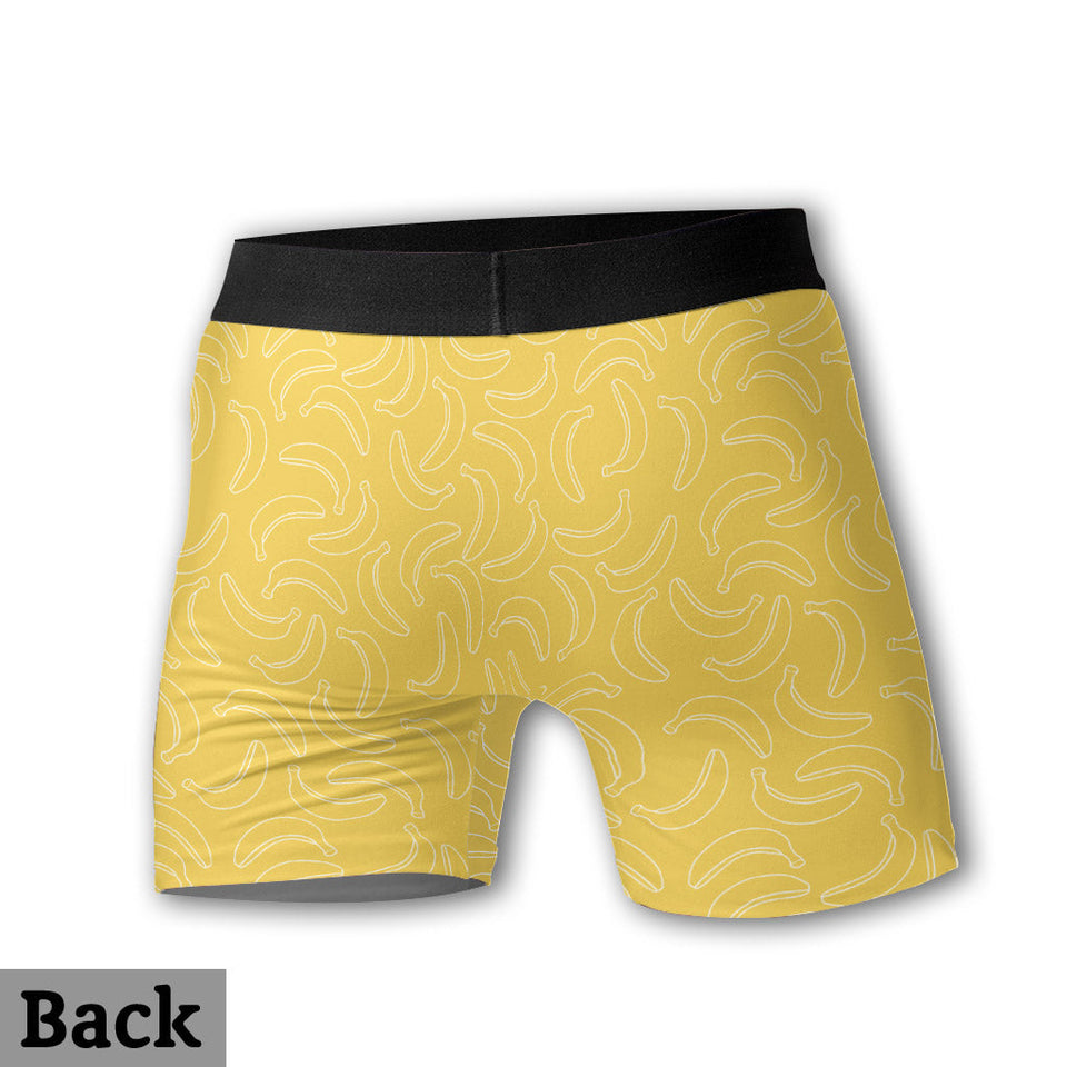 This Banana Is Property Of - Personalized Couple Men’s Boxer Briefs