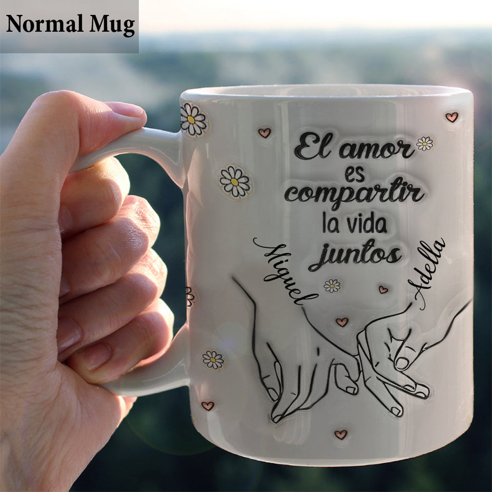 Eres El Amor De Mi Vida - Personalized Couple Mug