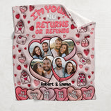 I'm Your No Returns Or Refunds - Personalized Couple Blanket