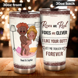 Love Your Butt - Personalized Couple Tumbler