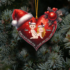 Doing Each Other - Personalized Couple Ornament