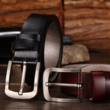 Now You Think About Me - Personalized Couple Leather Belt