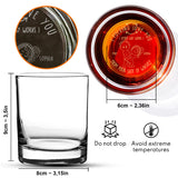 I Love You - Personalized Couple Engraved Whiskey Glass