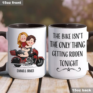 I Will Ride You - Personalized Couple Accent Mug