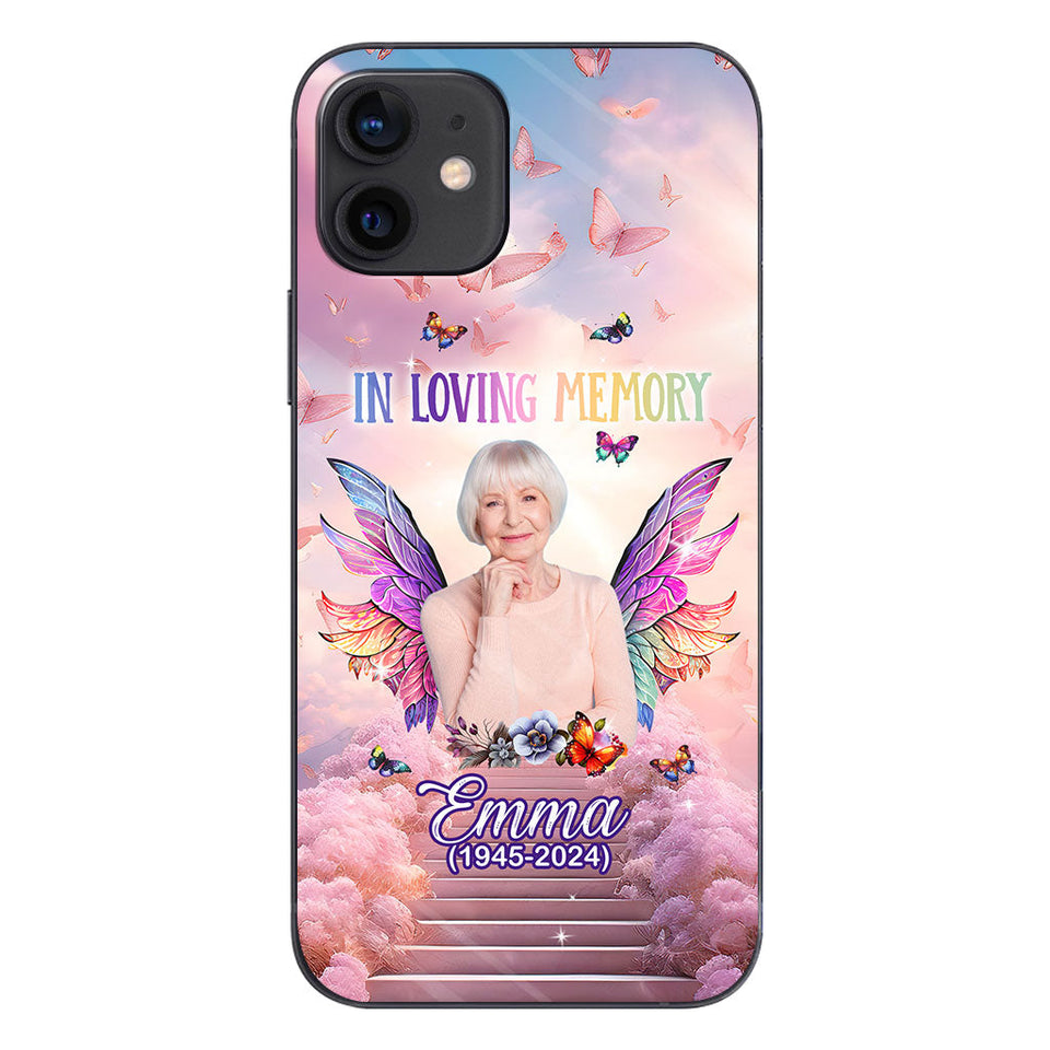 In Loving Memory - Personalized Memorial Phone Case
