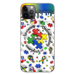 Autism Awareness - Personalized Autism Awareness Phone Case
