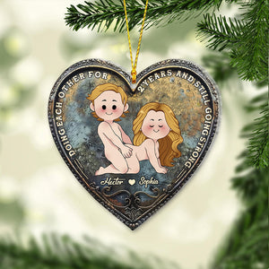 Doing Each Other - Personalized Couple Ornament