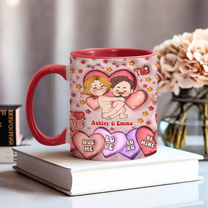 Get Your WIlly Ready - Personalized Couple Accent Mug