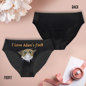 I Love Your Chicken & Kitten - Personalized Couple Women Briefs & Men Boxer Briefs