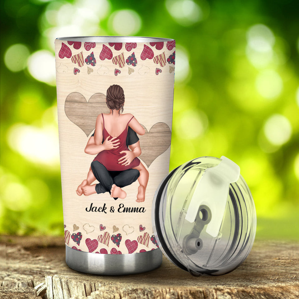 I Choose You - Personalized Couple Tumbler