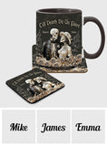 Till Death Do Us Part - Personalized Couple Accent Mug