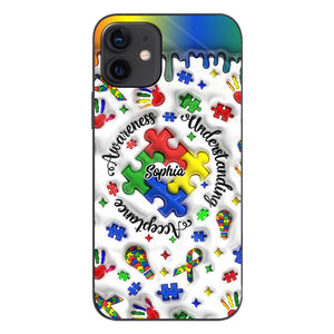 Autism Awareness - Personalized Autism Awareness Phone Case
