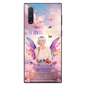 In Loving Memory - Personalized Memorial Phone Case