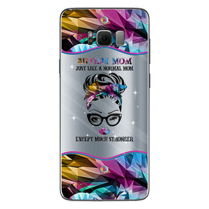 Much Stronger - Autism Awareness Personalized Phone Case