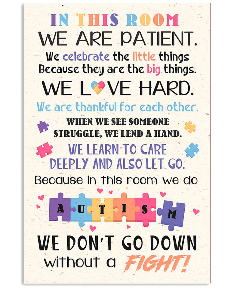 Limited Edition - Selling Out Fast - Autism Awareness Poster 0921