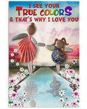 Autism Awareness I See Your True Colors - Poster 0921
