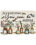 Autism Be Kind Autism - Autism Awareness Poster 0921