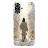 Walk With God - Personalized Christian Full Print Phone Case